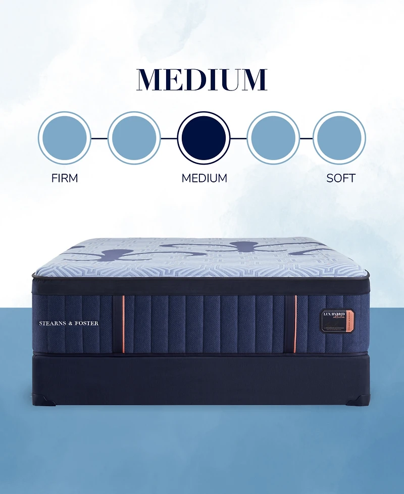 Stearns & Foster Lux Hybrid Elite 14.5" Medium Tight Top Mattress, Twin Xl