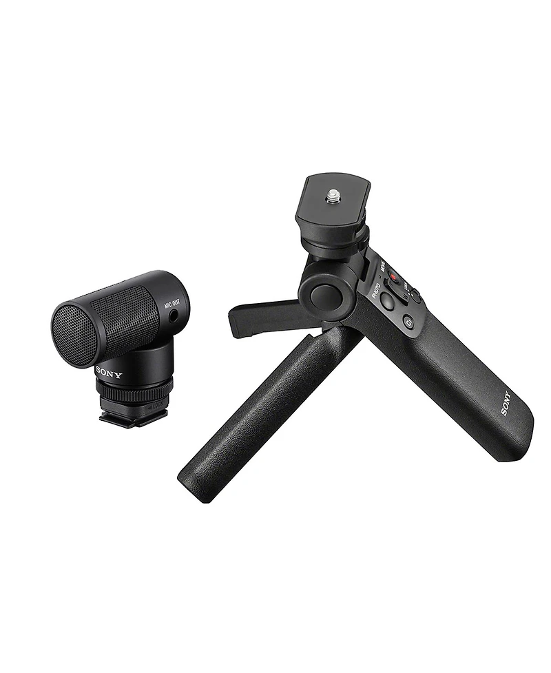 Sony Creator Accessory Kit Ii with Shooting Grip/Tripod and Vlogger Shotgun Microphone
