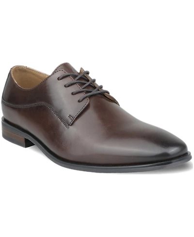 Alfani Men's Jeffersonn Genuine Leather Lace Up Dress Shoes, Macy's Exclusive