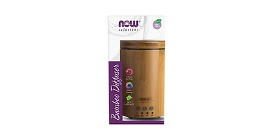 Now Foods Ultrasonic Real Bamboo Diffuser, 1 Count