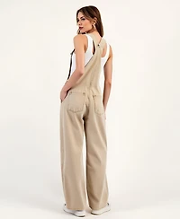 Modenaire Women's Wide Leg Adjustable Overalls