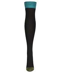 MeMoi Women's Leaf Burst Over The Knee Warm Knit Sock