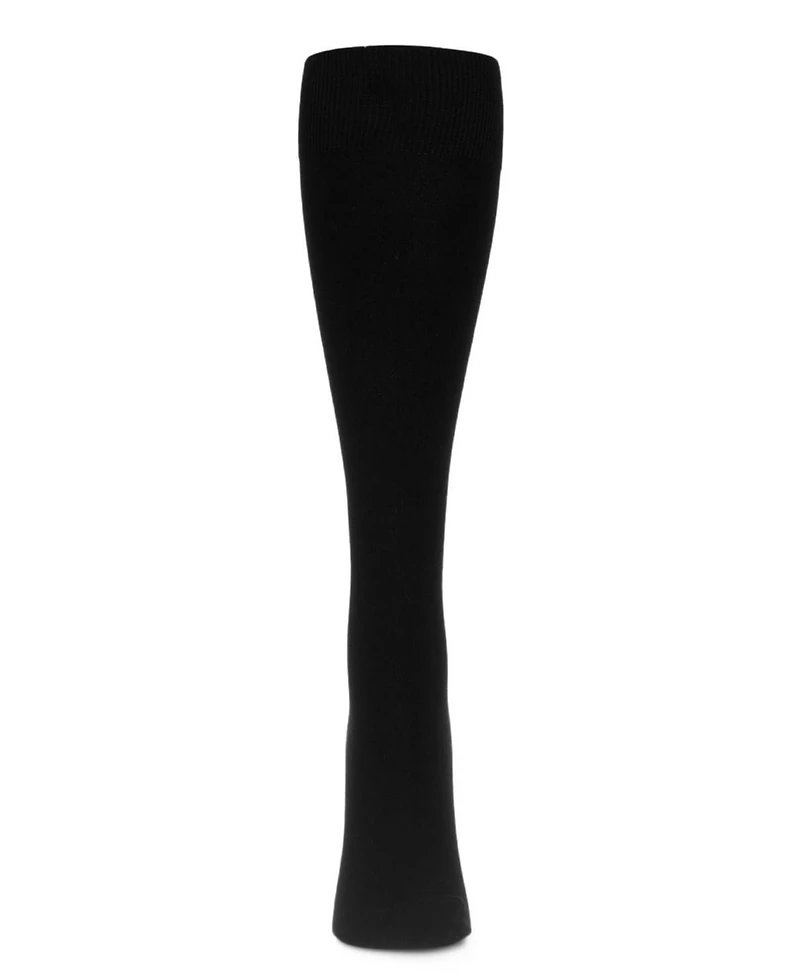 MeMoi Women's Basic Mercerized Cotton Blend Knee High Socks