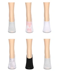 MeMoi Women's 6 Pair Pack Tie Dye No Show Sneaker Liners