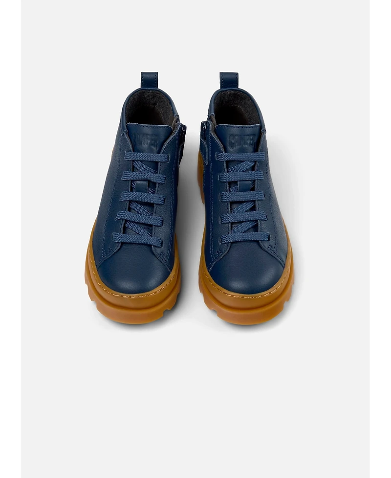 Camper Boys Brutus Unisex Leather Boots