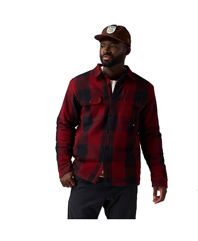Backcountry Men's Venture Pile-Fleece Lined Flannel Shirt Jacket-