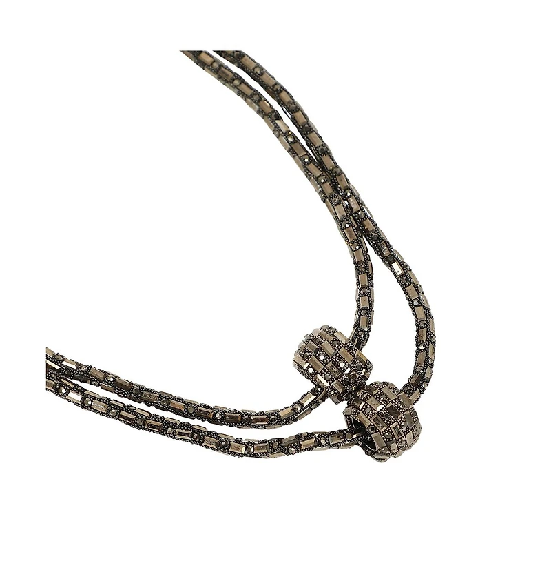 Sohi Women's The Mirror Multi-Layer Necklace