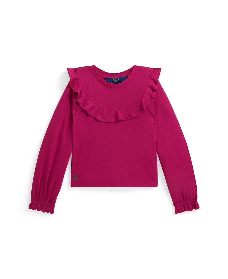 Polo Ralph Lauren Girls 2T-6X Long Sleeve Top