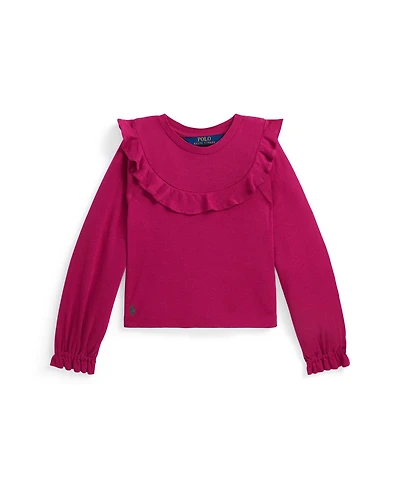 Polo Ralph Lauren Girls 2T-6X Long Sleeve Top