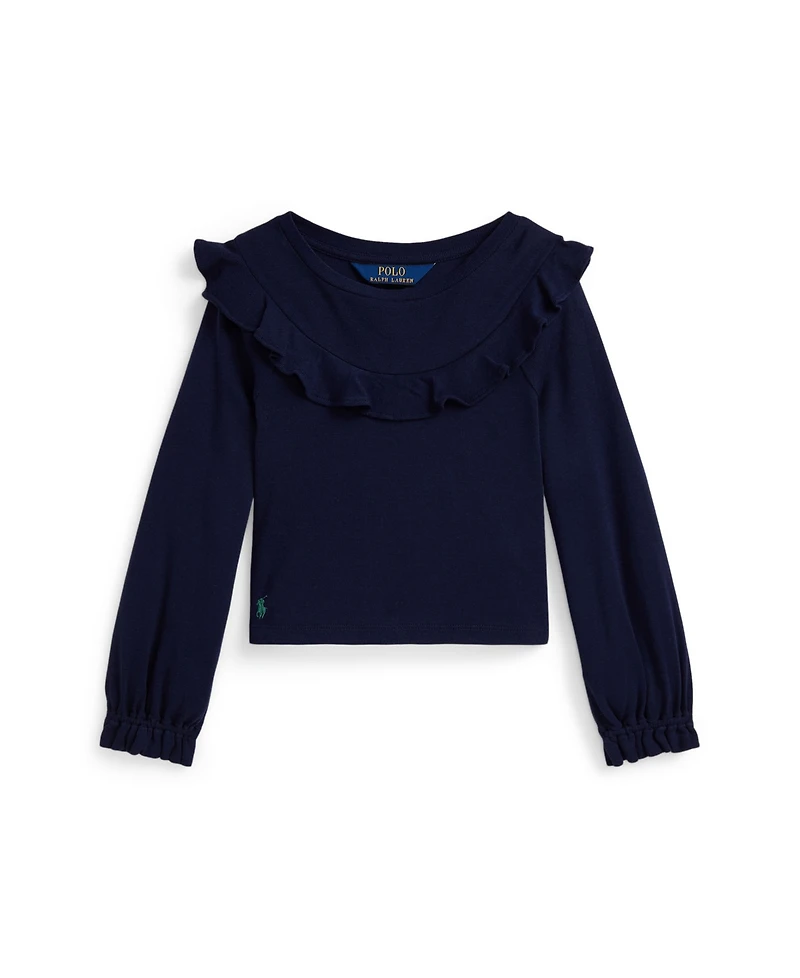 Polo Ralph Lauren Girls 2T-6X Long Sleeve Top