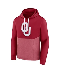 Fanatics Men's Crimson Oklahoma Sooners Winter Camp Pullover Hoodie