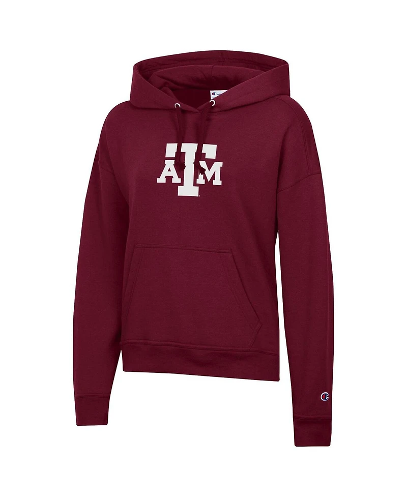 Champion Women's Maroon Texas A M Aggies Powerblend Fleece Hoodie