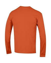 Champion Men's Orange Denver Broncos Seal Long Sleeve T-Shirt