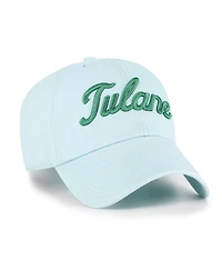 '47 Brand Men's Powder Blue Tulane Green Wave Vault Clean Up Adjustable Hat