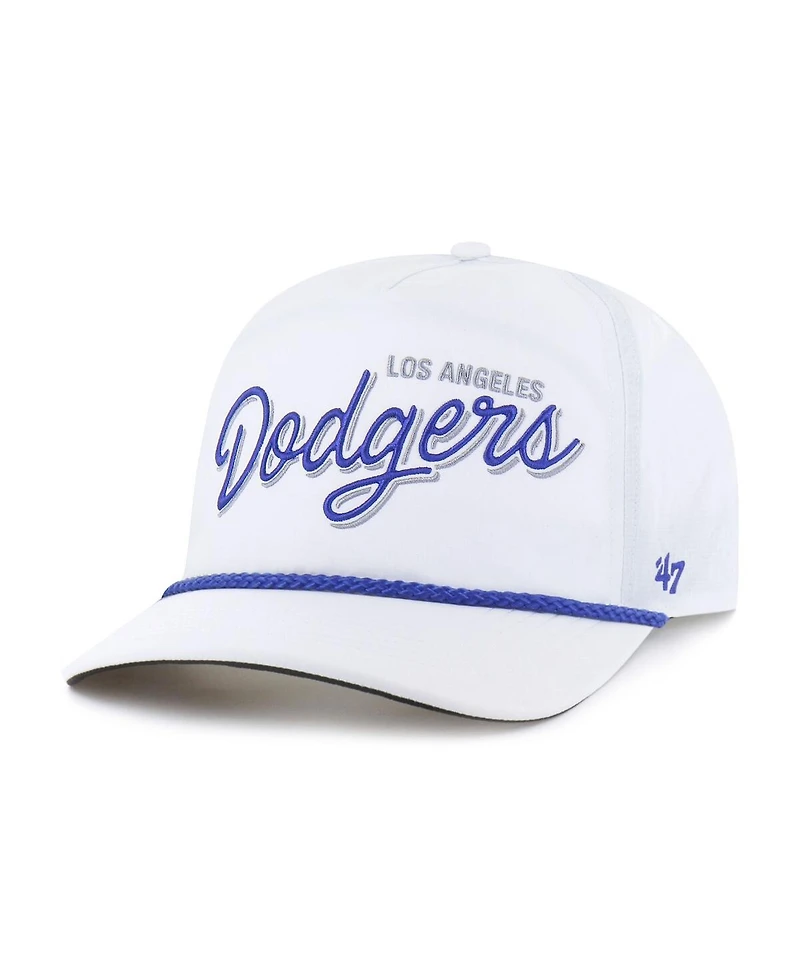 '47 Brand Men's White Los Angeles Dodgers Brrr Fairway Hitch Adjustable Hat