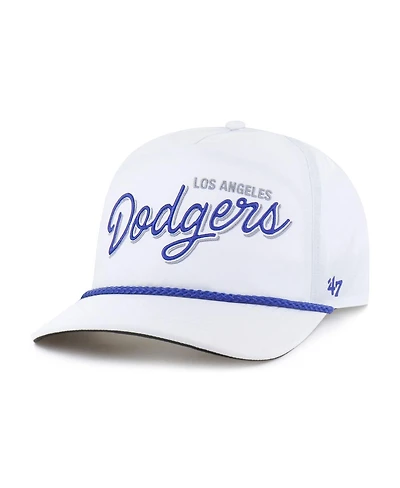 '47 Brand Men's White Los Angeles Dodgers Brrr Fairway Hitch Adjustable Hat