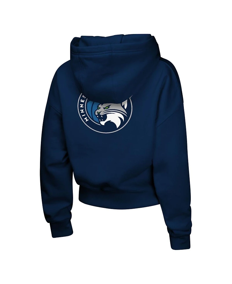 Outerstuff Big Girls Navy Minnesota Lynx Closer Pullover Hoodie