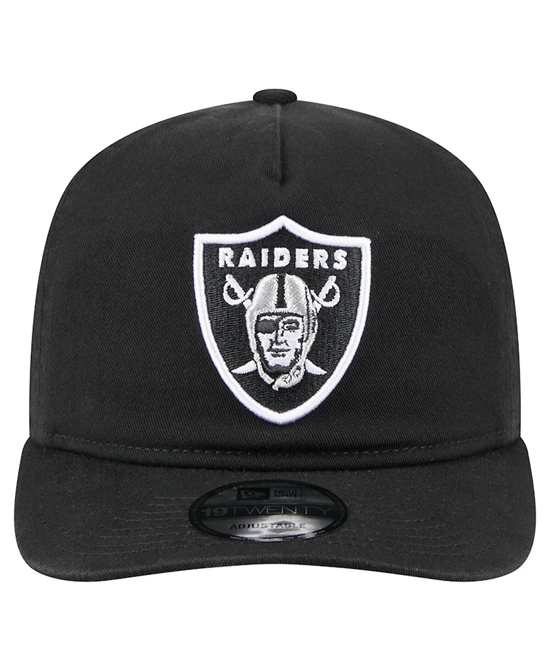 New Era Men's Black Las Vegas Raiders Team 19TWENTY Adjustable Hat