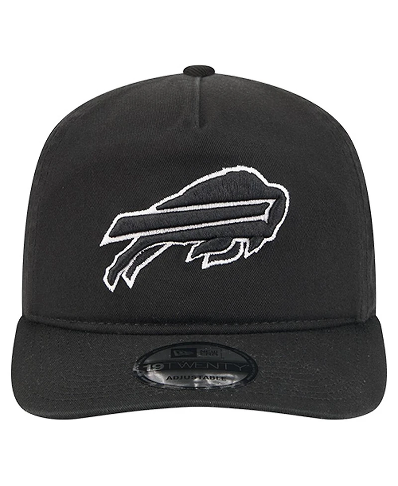 New Era Men's Black/White Buffalo Bills 19TWENTY Adjustable Hat