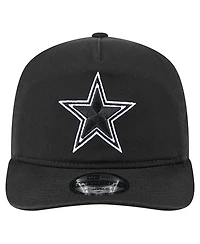 New Era Men's Black/White Dallas Cowboys 19TWENTY Adjustable Hat