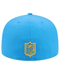 New Era Men's Powder Blue Los Angeles Chargers Tri-Hit 59FIFTY Fitted Hat