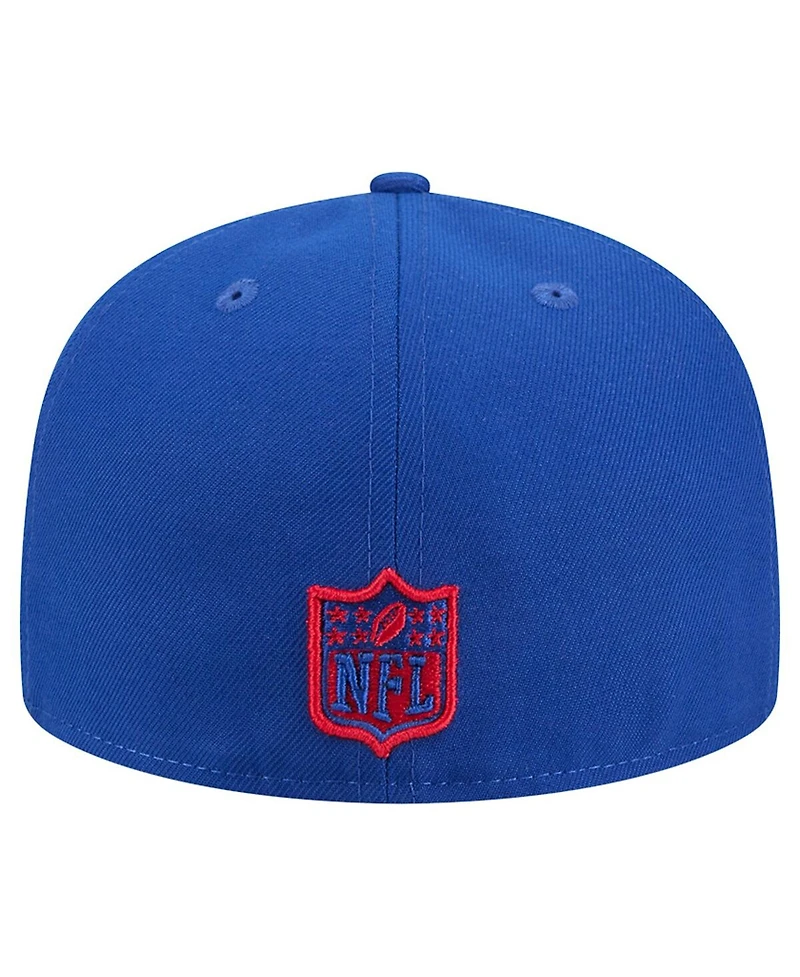 New Era Men's Royal York Giants Tri-Hit 59FIFTY Fitted Hat