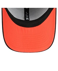 New Era Men's Black Cincinnati Bengals Scoreboard 39THIRTY Flex Hat