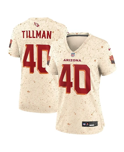 Nike Women's Pat Tillman Natural Arizona Cardinals 2025 Rivalries Collection Retired Player Game Jersey