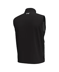 Under Armour Men's Black South Carolina Gamecocks Drive Pro Storm Full-Zip Vest