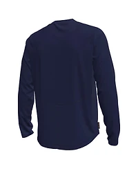 Under Armour Men's Navy Notre Dame Fighting Irish Sideline Knockout Long-Sleeve T-Shirt