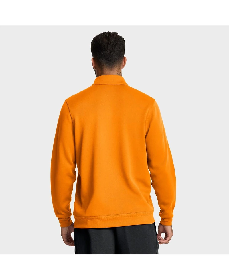 Nike Men's Tennessee Orange Volunteers 2025 Coaches Premium Dri-fit Half-Zip Pullover Hoodie