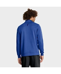 Nike Men's Royal Kentucky Wildcats 2025 Coaches Premium Dri-fit Half-Zip Pullover Hoodie