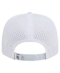New Era Men's White New York Yankees Coolera 9SEVENTY Adjustable Hat