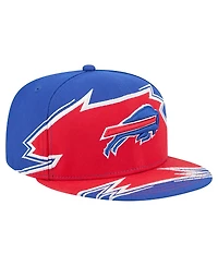 New Era Men's Royal/Red Buffalo Bills Break 59FIFTY Fitted Hat