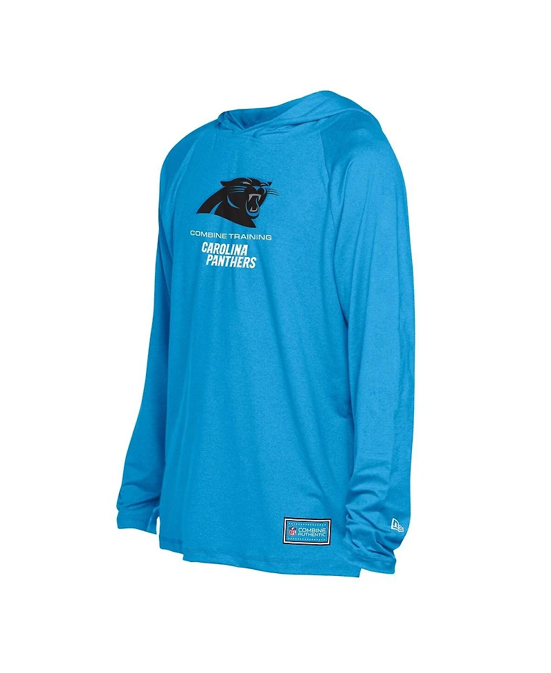 New Era Men's Blue Carolina Panthers Functional Fandom Hoodie