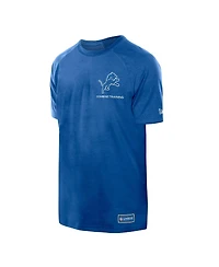 New Era Men's Blue Detroit Lions Functional Fandom Reflective T-Shirt