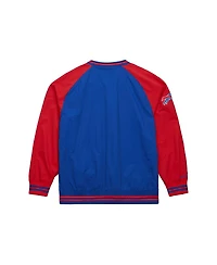 Mitchell & Ness Men's Royal Buffalo Bills Raglan Jacket