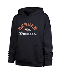 '47 Brand Women's Navy Denver Broncos Whirlwind Naomi Pullover Hoodie