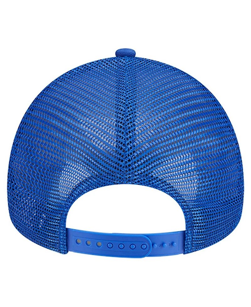 New Era Toddler Royal Buffalo Bills Main 9FORTY A-Frame Trucker Adjustable Hat