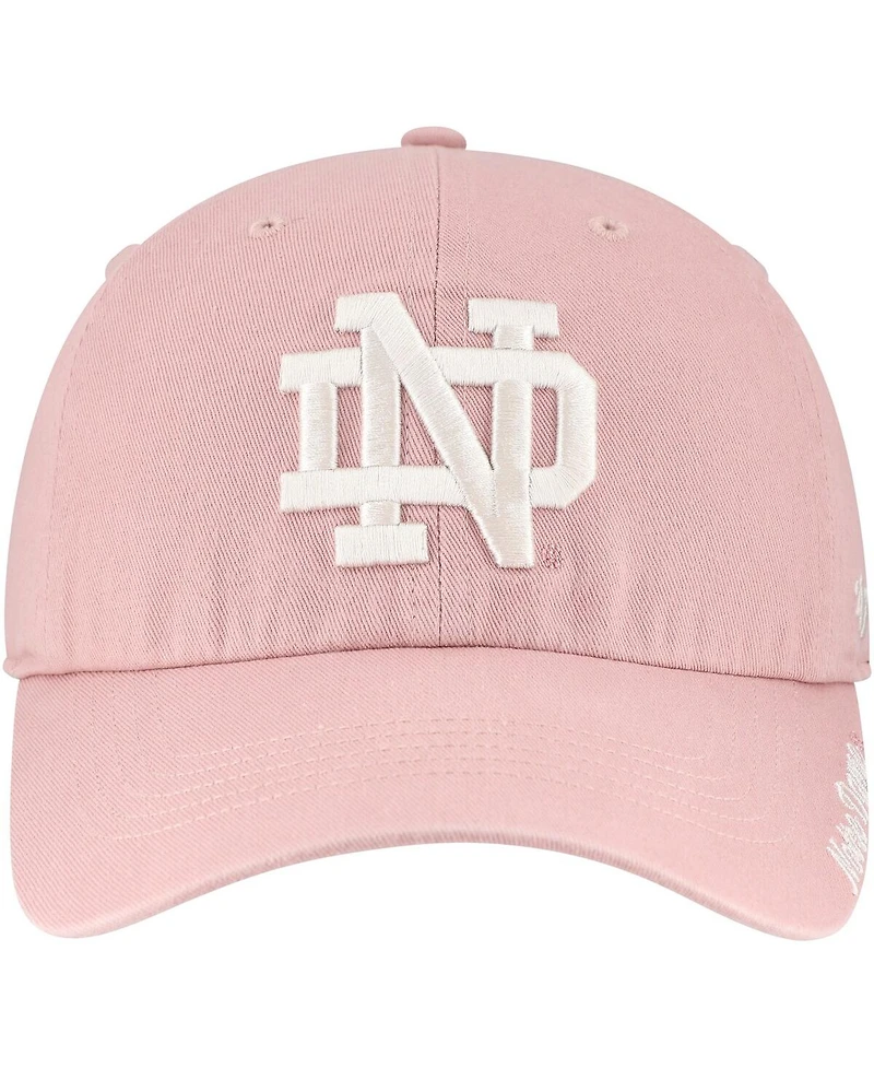 '47 Brand Women's Light Pink Notre Dame Fighting Irish Dusty Miata Clean Up Adjustable Hat