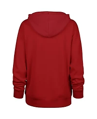 '47 Brand Women's Scarlet San Francisco 49ers Plus Size Whirlwind Naomi Hoodie