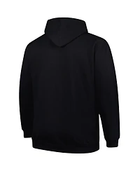 Fanatics Men's Black Los Angeles Rams Big Tall Pop Pullover Hoodie
