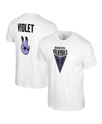 Stadium Essentials Men's and Women's White Golden State Valkyries Mascot Name Number T-Shirt