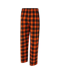 Concepts Sport Men's Black/Orange Cincinnati Bengals Avondale T-Shirt Flannel Pants Set
