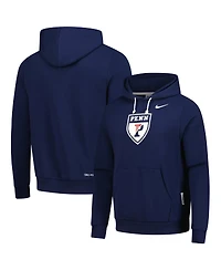 Nike Men's Navy Pennsylvania Quakers 2025 Sideline Standard Issue Dri-fit Hoodie