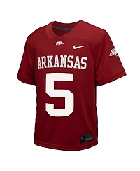 Nike Preschool 5 Cardinal Arkansas Razorbacks Untouchable Replica Game Jersey