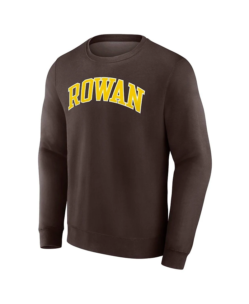 Fanatics Men's Brown Rowan Profs Short Name Pullover Sweatshirt