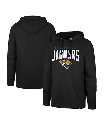'47 Brand Men's Black Jacksonville Jaguars Headline Pullover Hoodie