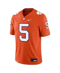 Nike Men's T-shirt Higgins Orange Clemson Tigers Player Game Jersey