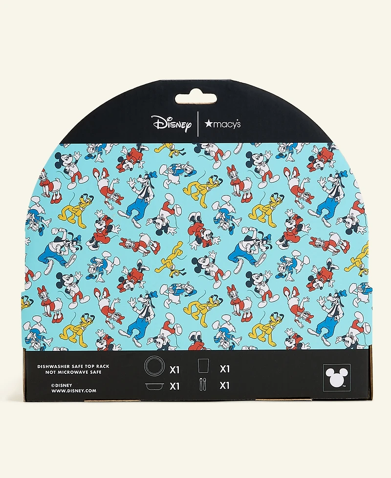 Disney | Macy's Mickey & Friends Kids 5-Pc. Tabletop Dinner Set, Macy's Exclusive